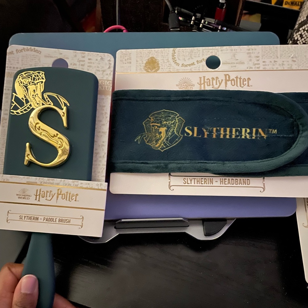 Harry Potter Slytherin Hairbrush and Handband